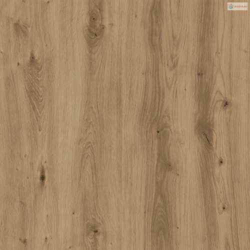 Kézműves tölgy színű szerelt fa növényállvány 33 x 33 x 100 cm