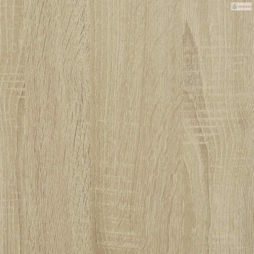 Sonoma tölgy színű szerelt fa macskaalomdoboz 60 x 40 x 40 cm