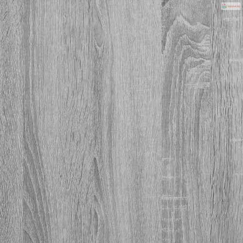 Szürke sonoma színű szerelt fa macskaalomdoboz 60 x 40 x 40 cm