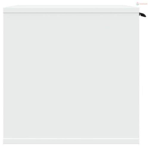 Fehér szerelt fa macskaalomdoboz 80 x 50 x 45 cm