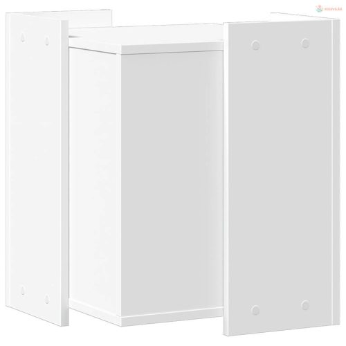 Fehér szerelt fa macskaalomdoboz 42 x 42 x 51 cm