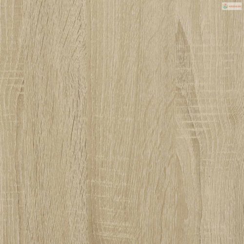 Sonoma tölgy színű szerelt fa macskaalomdoboz 42 x 42 x 51 cm