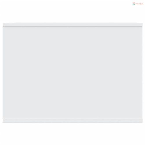 Fehér szerelt fa macskaalomdoboz 47 x 59 x 42 cm