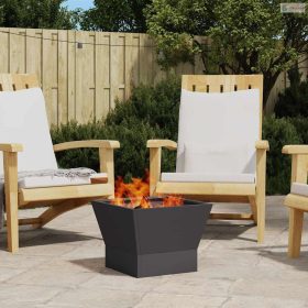 Tűzrakó Fekete 40 x 40 x 35 cm Acél