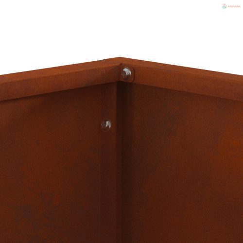 Tűzrakó Barna 60 x 60 x 35 cm Időjárásálló acél