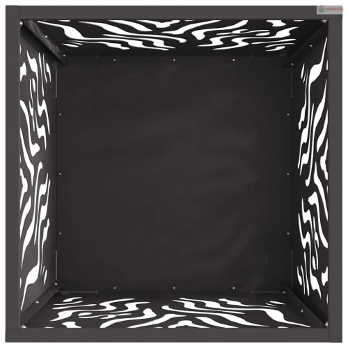 Tűzrakó Fekete 40 x 40 x 40 cm Acél