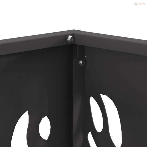 Tűzrakó Fekete 40 x 40 x 40 cm Acél