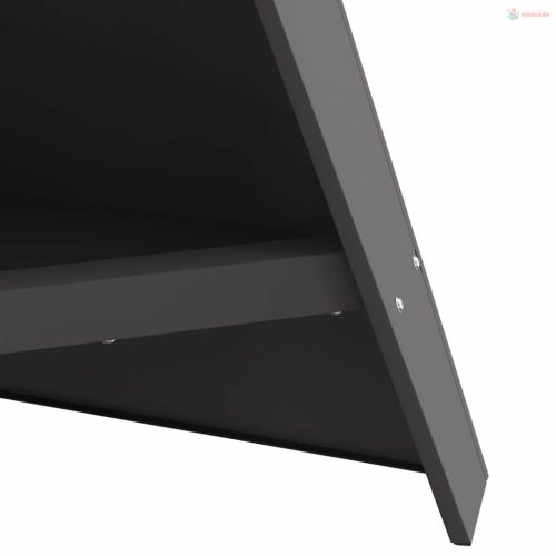 Tűzrakó Fekete 58 x 40 x 100 cm Acél