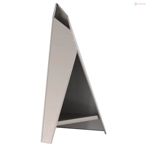 Tűzrakó Barna 58 x 40 x 100 cm Időjárásálló acél