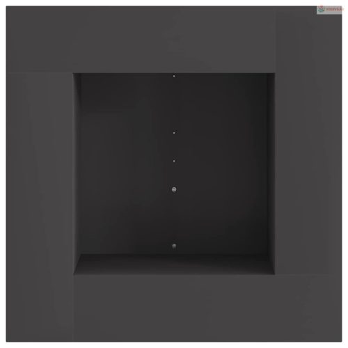 Tűzrakó Fekete 60 x 60 x 30 cm Acél