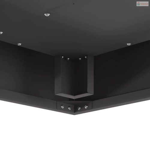 Tűzrakó Fekete 60 x 60 x 30 cm Acél