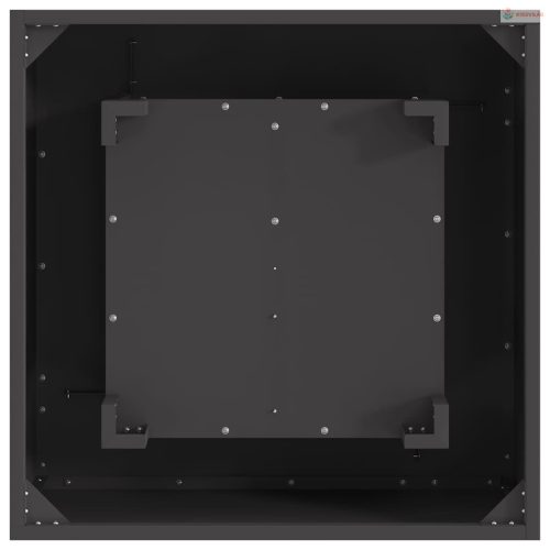 Tűzrakó Fekete 60 x 60 x 30 cm Acél