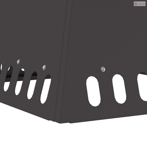 Tűzrakó Fekete 48 x 48 x 40 cm Acél