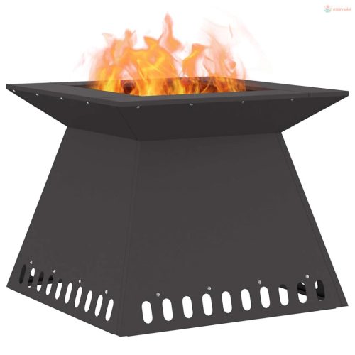 Tűzrakó Fekete 60 x 60 x 50 cm Acél