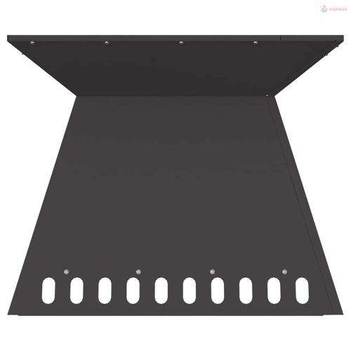 Tűzrakó Fekete 60 x 60 x 50 cm Acél