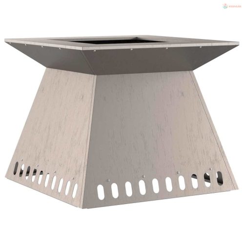 Tűzrakó Barna 60 x 60 x 50 cm Időjárásálló acél