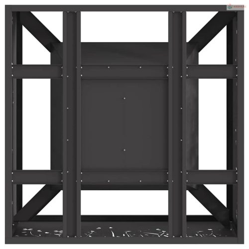 Tűzrakó Fekete 60 x 60 x 30 cm Acél