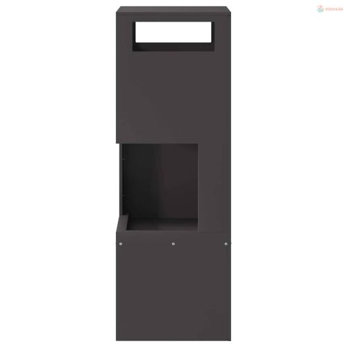 Tűzrakó Fekete 35 x 35 x 100 cm Acél