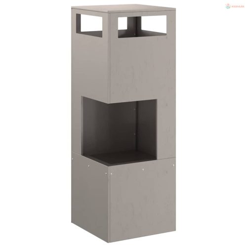 Tűzrakó Barna 35 x 35 x 100 cm Időjárásálló acél