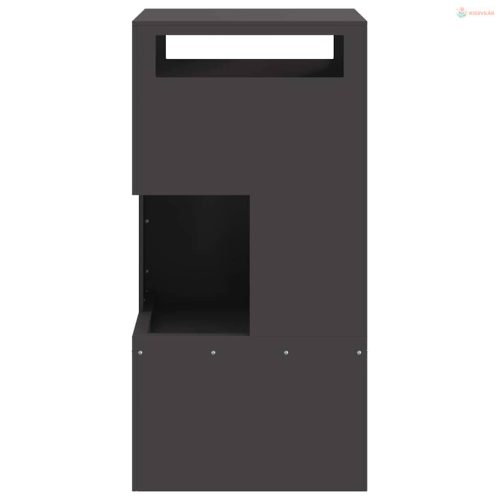 Tűzrakó Fekete 50 x 50 x 100 cm Acél