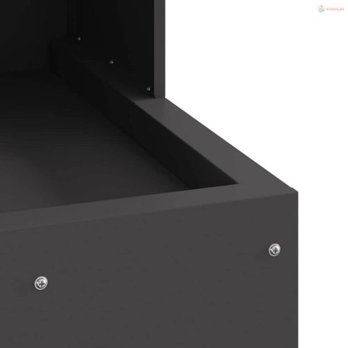 Tűzrakó Fekete 50 x 50 x 100 cm Acél