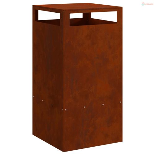 Tűzrakó Barna 50 x 50 x 100 cm Időjárásálló acél