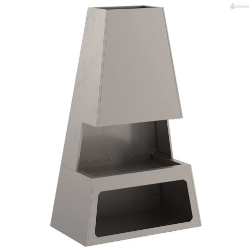 Tűzrakó Barna 60 x 35 x 100 cm Időjárásálló acél