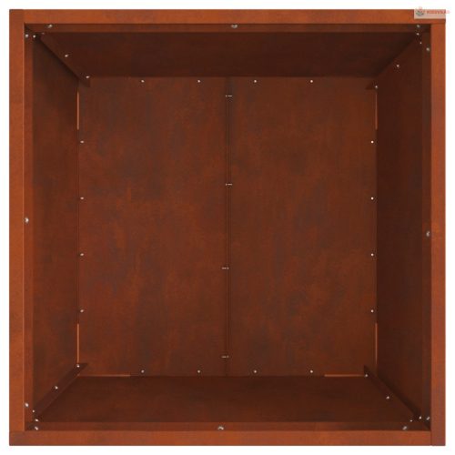 Tűzrakó Barna 50 x 50 x 38 cm Időjárásálló acél