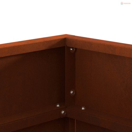 Tűzrakó Barna 50 x 50 x 38 cm Időjárásálló acél