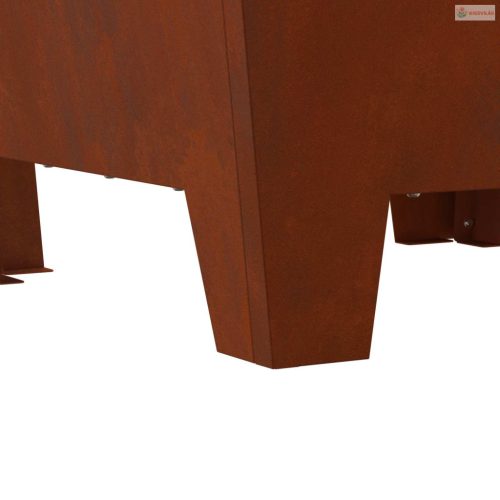 Tűzrakó Barna 50 x 50 x 38 cm Időjárásálló acél