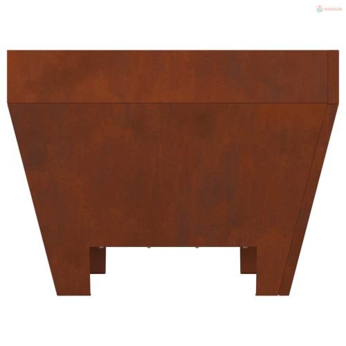 Tűzrakó Barna 50 x 50 x 38 cm Időjárásálló acél