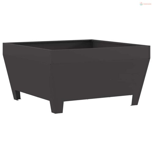 Tűzrakó Fekete 80 x 80 x 43 cm Acél