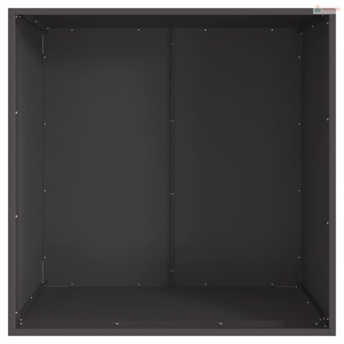 Tűzrakó Fekete 80 x 80 x 43 cm Acél