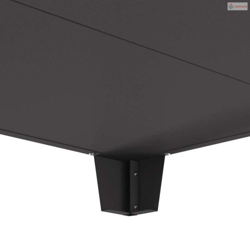 Tűzrakó Fekete 80 x 80 x 43 cm Acél