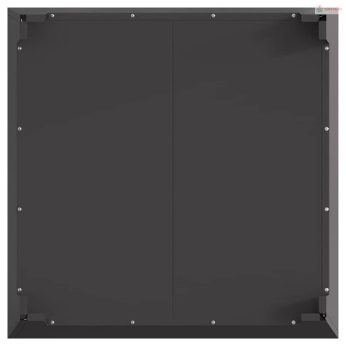 Tűzrakó Fekete 80 x 80 x 43 cm Acél