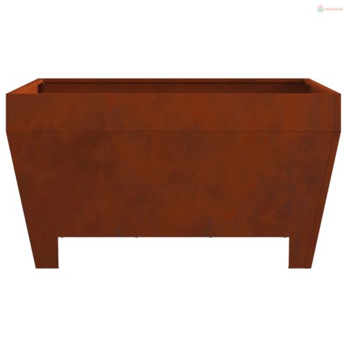 Tűzrakó Barna 80 x 80 x 43 cm Időjárásálló acél