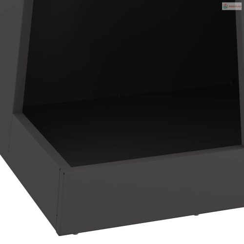 Tűzrakó Fekete 35 x 35 x 100 cm Acél