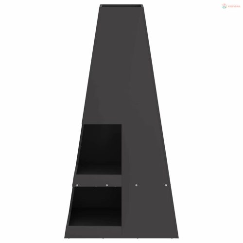 Tűzrakó Fekete 50 x 50 x 100 cm Acél