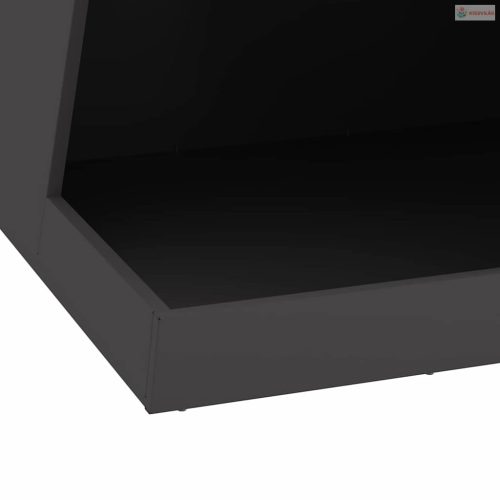 Tűzrakó Fekete 50 x 50 x 100 cm Acél