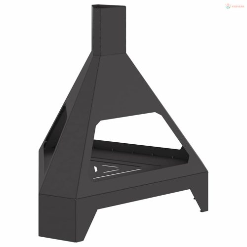 Tűzrakó Fekete 50 x 43 x 52 cm Acél