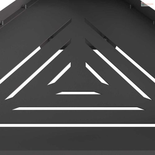 Tűzrakó Fekete 50 x 43 x 52 cm Acél