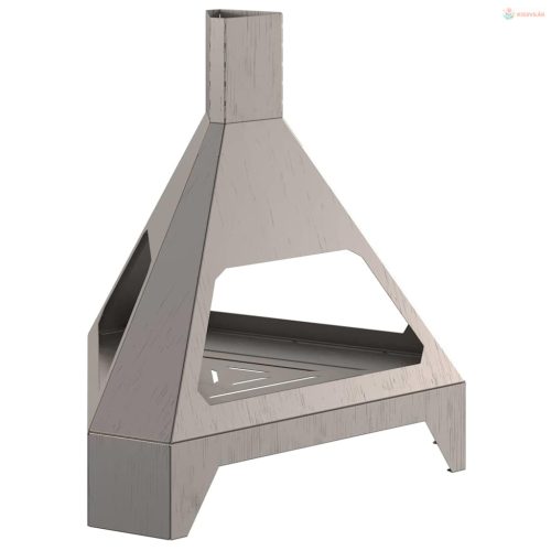 Tűzrakó Barna 50 x 43 x 52 cm Időjárásálló acél