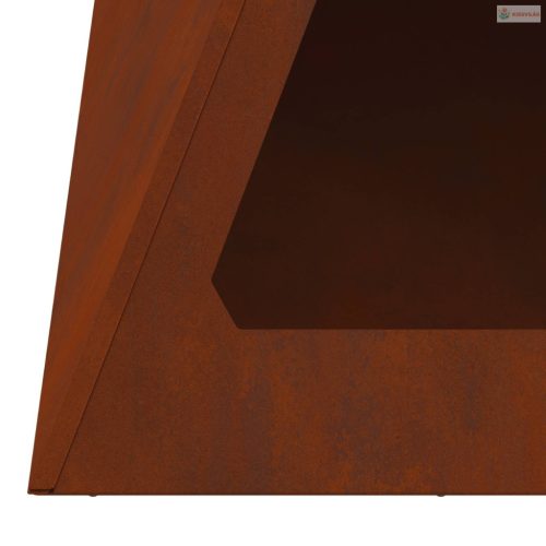 Tűzrakó Barna 50 x 50 x 51 cm Időjárásálló acél