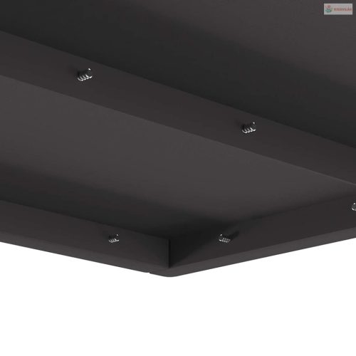 Tűzrakó Fekete 60 x 60 x 30 cm Acél