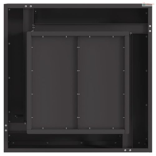 Tűzrakó Fekete 60 x 60 x 30 cm Acél