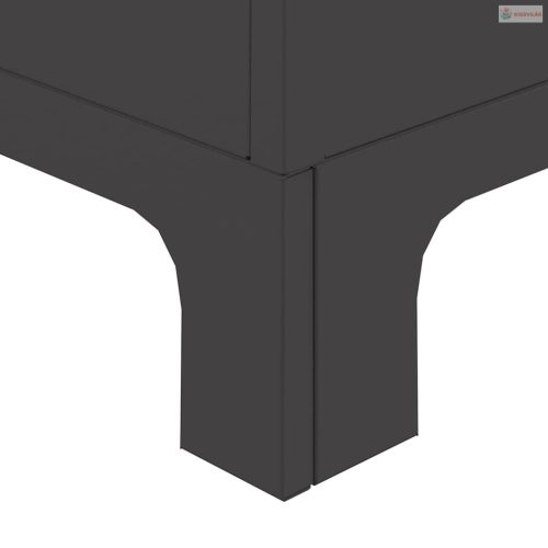 Tűzrakó Fekete 50 x 50 x 70 cm Acél