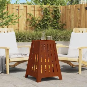 Tűzrakó Barna 50 x 50 x 70 cm Időjárásálló acél