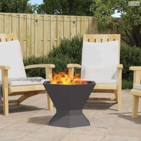 Tűzrakó Fekete 50 x 50 x 40 cm Acél