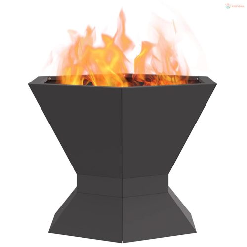 Tűzrakó Fekete 50 x 50 x 40 cm Acél