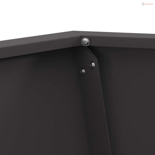 Tűzrakó Fekete 50 x 50 x 40 cm Acél